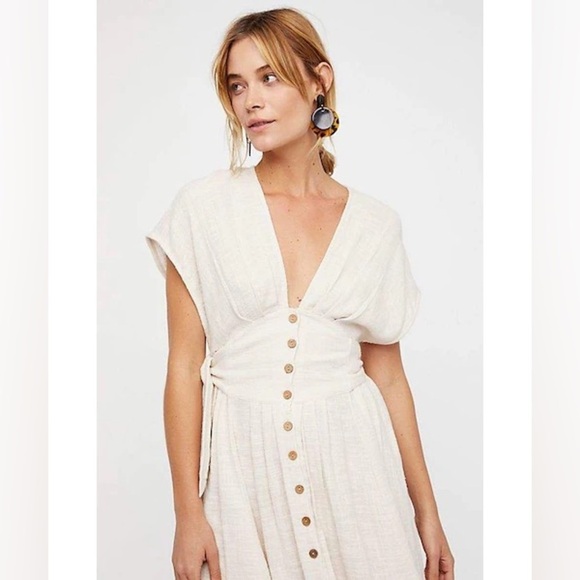 Free People Dresses & Skirts - Free People Jacinta Midi Dress XS